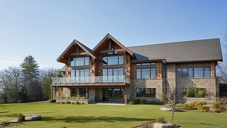 Beleza, personalização e harmonia estética em esquadrias de PVC de luxo